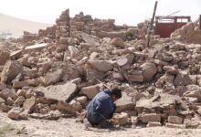 Earth quake in afghanistan