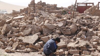 Earth quake in afghanistan