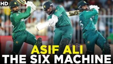 Pakistani Power Hitter Asif Ali retires from International Cricket